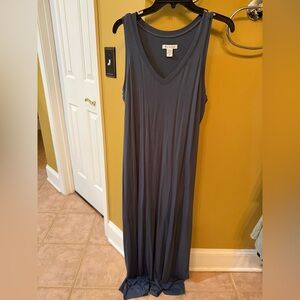 Athleta Women's Grey Maxi Dress